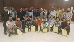 دیدار برگزیدگان یگان ویژه نیروی انتظامی با مسؤل دفتر نمایندگی بعثه در عراق
