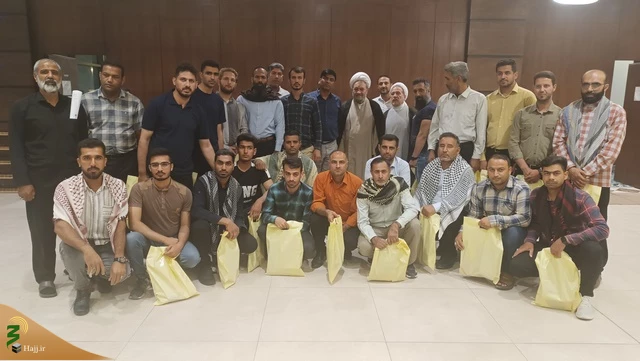 دیدار برگزیدگان یگان ویژه نیروی انتظامی با مسؤل دفتر نمایندگی بعثه در عراق