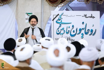  جلسه روحانیون و خادمان فرهنگی حج ۱۴۰۳ در مدینه منوره _ 2 8