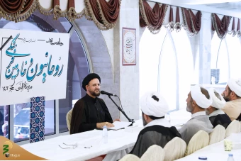  جلسه روحانیون و خادمان فرهنگی حج ۱۴۰۳ در مدینه منوره _ 2 6
