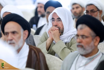  جلسه روحانیون و خادمان فرهنگی حج ۱۴۰۳ در مدینه منوره _ 2 17