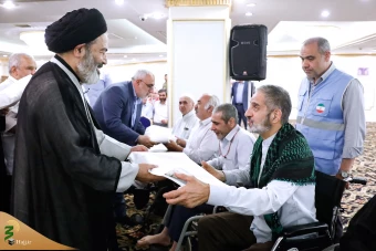 دیدار با اعضای کاروان جانبازان درمدینه  24