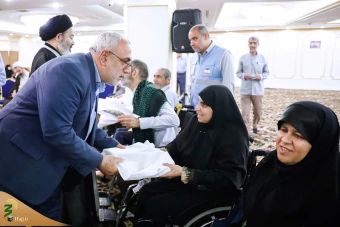 دیدار با اعضای کاروان جانبازان درمدینه  25