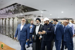 توصیه سرپرست حجاج ایرانی در بازدید از آشپزخانه های پخت غذا در مدینه؛

تلاش برای تهیه غذای با کیفیت  و توجه ویژه به بهداشت 9