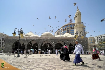 مسجد غمامه در مدینه منوره  2