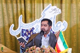 حضور پر شور زائران بیت الله الحرام در دومین دعای کمیل مدینه منوره 5