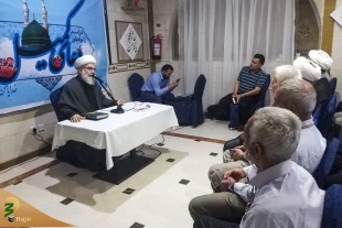 حضور پر شور زائران بیت الله الحرام در دومین دعای کمیل مدینه منوره 7