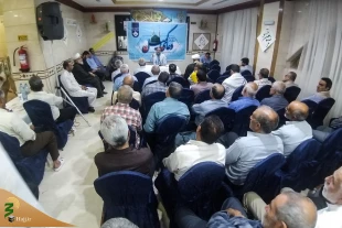 حضور پر شور زائران بیت الله الحرام در دومین دعای کمیل مدینه منوره 9