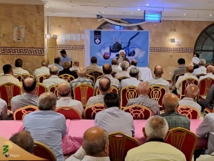 حضور پر شور زائران بیت الله الحرام در دومین دعای کمیل مدینه منوره 11