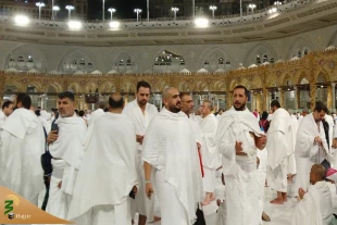 ممنوعیت طواف آقایان در جوار کعبه بدون لباس احرام 3