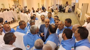 حضور دوباره رییس سازمان حج در میقات شجره و ایستگاه قطار سریع السیر + عکس 8