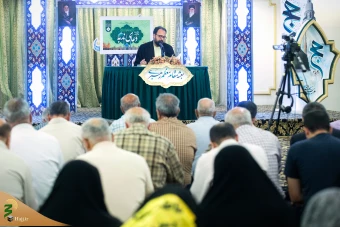 دعای ندبه زائران ایرانی در مدینه منوره 8