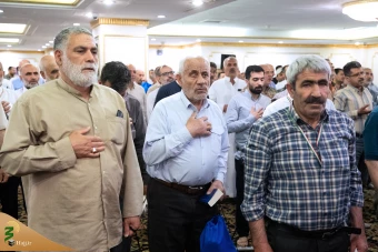 دعای ندبه زائران ایرانی در مدینه منوره 7
