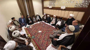 دیدارمسئولان حج و زیارت با نمایندگان دفاتر مراجع عظام تقلید درمدینه+عکس 7