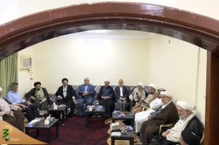 دیدارمسئولان حج و زیارت با نمایندگان دفاتر مراجع عظام تقلید درمدینه+عکس 10