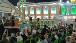 برگزاری مراسم سالگرد رحلت امام خمینی در کربلای معلی