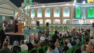 برگزاری مراسم سالگرد رحلت امام خمینی در کربلای معلی