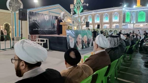 برگزاری مراسم بزرگداشت سالگرد ارتحال امام خمینی در کربلای معلی