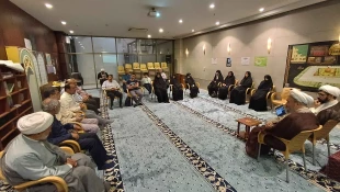 دیدار اساتید دانشگاه صنعتی امیرکبیر با مسؤل دفتر بعثه مقام معظم رهبری در عرابق