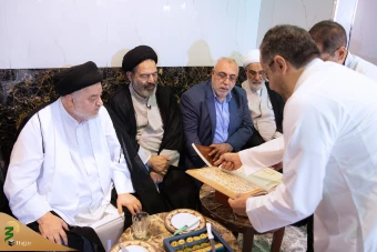 دیدارمسئولان حوزه حج و زیارت با نمایندگان دفاتر مراجع عظام تقلید 2
