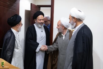 دیدارمسئولان حوزه حج و زیارت با نمایندگان دفاتر مراجع عظام تقلید 5