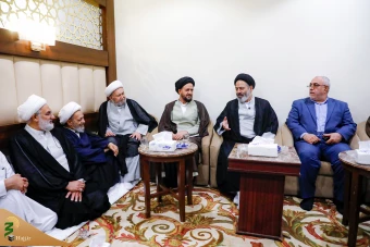 دیدارمسئولان حوزه حج و زیارت با نمایندگان دفاتر مراجع عظام تقلید 12