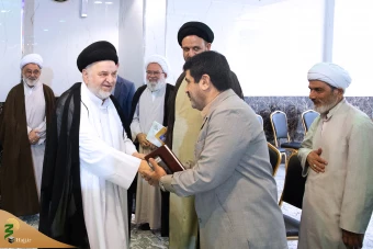 دیدارمسئولان حوزه حج و زیارت با نمایندگان دفاتر مراجع عظام تقلید 40