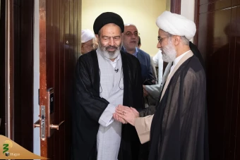 دیدارمسئولان حوزه حج و زیارت با نمایندگان دفاتر مراجع عظام تقلید 9