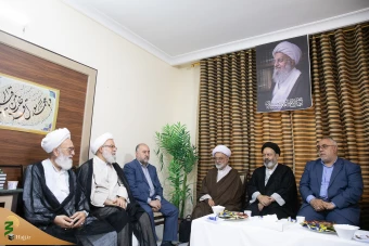 دیدارمسئولان حوزه حج و زیارت با نمایندگان دفاتر مراجع عظام تقلید 35