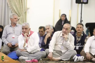 اقامة مراسم ذکرى رحیل الإمام الخمینی (ره) مع کلمة رئیس بعثة الحجاج الایرانیین فی المدینة المنورة 2