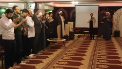 دیدار صمیمانه مسؤل دفتر نمایندگی بعثه در عراق با نخبگان دانشگاهی دارای معلولیت جسمی
