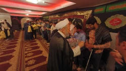 دیدار صمیمانه مسؤل دفتر نمایندگی بعثه در عراق با نخبگان دانشگاهی دارای معلولیت جسمی