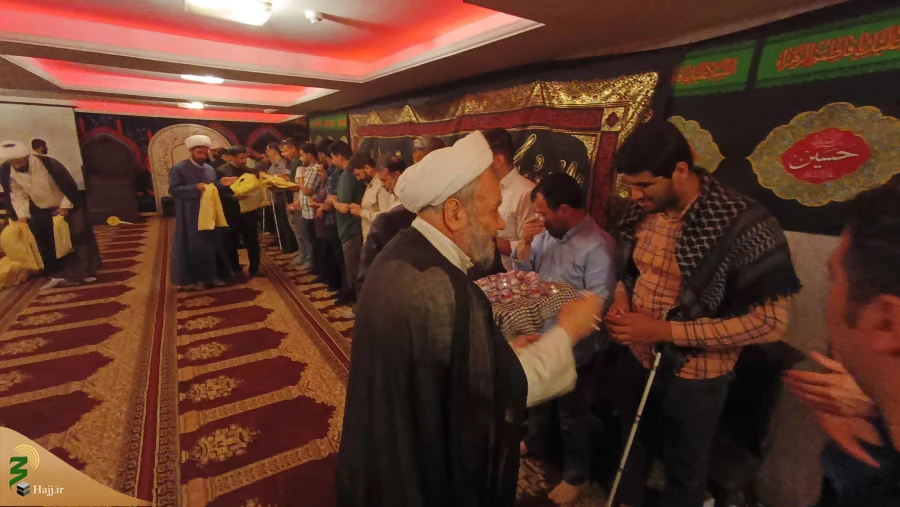 دیدار صمیمانه مسؤل دفتر نمایندگی بعثه در عراق با نخبگان دانشگاهی دارای معلولیت جسمی