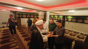 دیدار صمیمانه مسؤل دفتر نمایندگی بعثه در عراق با نخبگان دانشگاهی دارای معلولیت جسمی