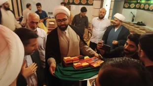 دیدار صمیمانه مسؤل دفتر نمایندگی بعثه در عراق با نخبگان دانشگاهی دارای معلولیت جسمی