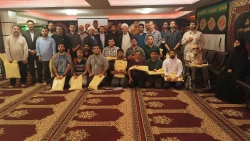دیدار صمیمانه مسؤل دفتر نمایندگی بعثه در عراق با نخبگان دانشگاهی دارای معلولیت جسمی