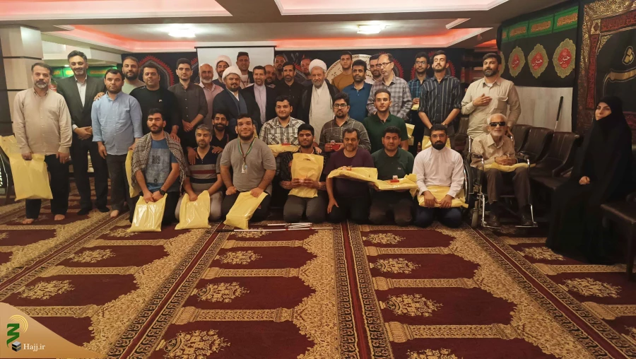 دیدار صمیمانه مسؤل دفتر نمایندگی بعثه در عراق با نخبگان دانشگاهی دارای معلولیت جسمی