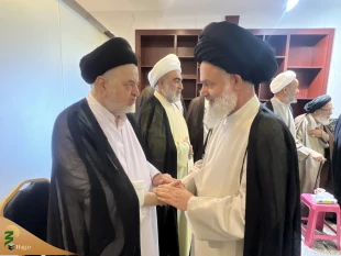 برگزاری مراسم بزرگداشت علامه محمدرضا قائینی از اساتید حوزه علمیه نجف در مدینه منوره 2