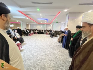 برگزاری مراسم بزرگداشت علامه محمدرضا قائینی از اساتید حوزه علمیه نجف در مدینه منوره 4