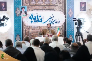مراسم قراءة دعاء النُدبة الثالثة فی مکه  2