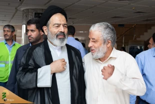 بازدید سرپرست حجاج ایرانی از هتل محل اسکان جانبازان در مکه+فیلم 10