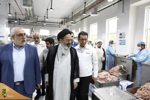 بازید سرپرست حجاج ایرانی از آشپرخانه مرکزی مکه  2