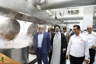 بازید سرپرست حجاج ایرانی از آشپرخانه مرکزی مکه  4
