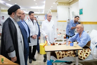 بازدید سرپرست حجاج ایرانی از بیمارستان مکه مکرمه 6