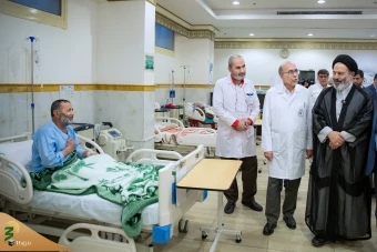 بازدید سرپرست حجاج ایرانی از بیمارستان مکه مکرمه 17