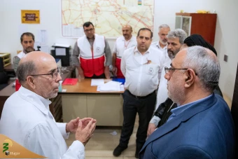 بازدید سرپرست حجاج ایرانی از بیمارستان مکه مکرمه 19