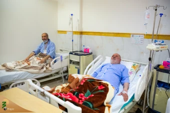 بازدید سرپرست حجاج ایرانی از بیمارستان مکه مکرمه 15