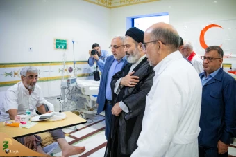 بازدید سرپرست حجاج ایرانی از بیمارستان مکه مکرمه 30
