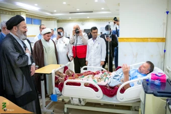 بازدید سرپرست حجاج ایرانی از بیمارستان مکه مکرمه 23