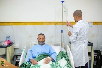 بازدید سرپرست حجاج ایرانی از بیمارستان مکه مکرمه 16